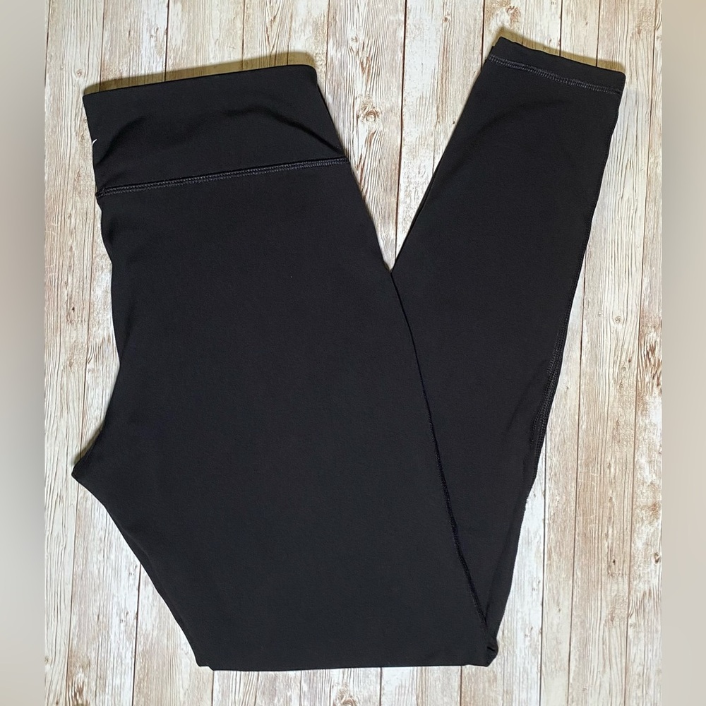 Old Navy Women's Mid-Rise PowerPress Leggings Black L 12-14 - Picture 4 of 15